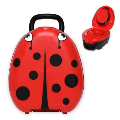 My Carry Potty at Home and On the Go Potty Training Toilet Seat - Ladybug, Red | Target