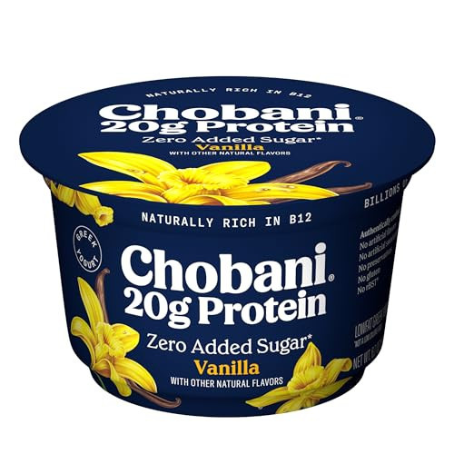 Chobani® 20g Protein Lowfat Greek Yogurt Vanilla 6.7oz | Amazon (US)