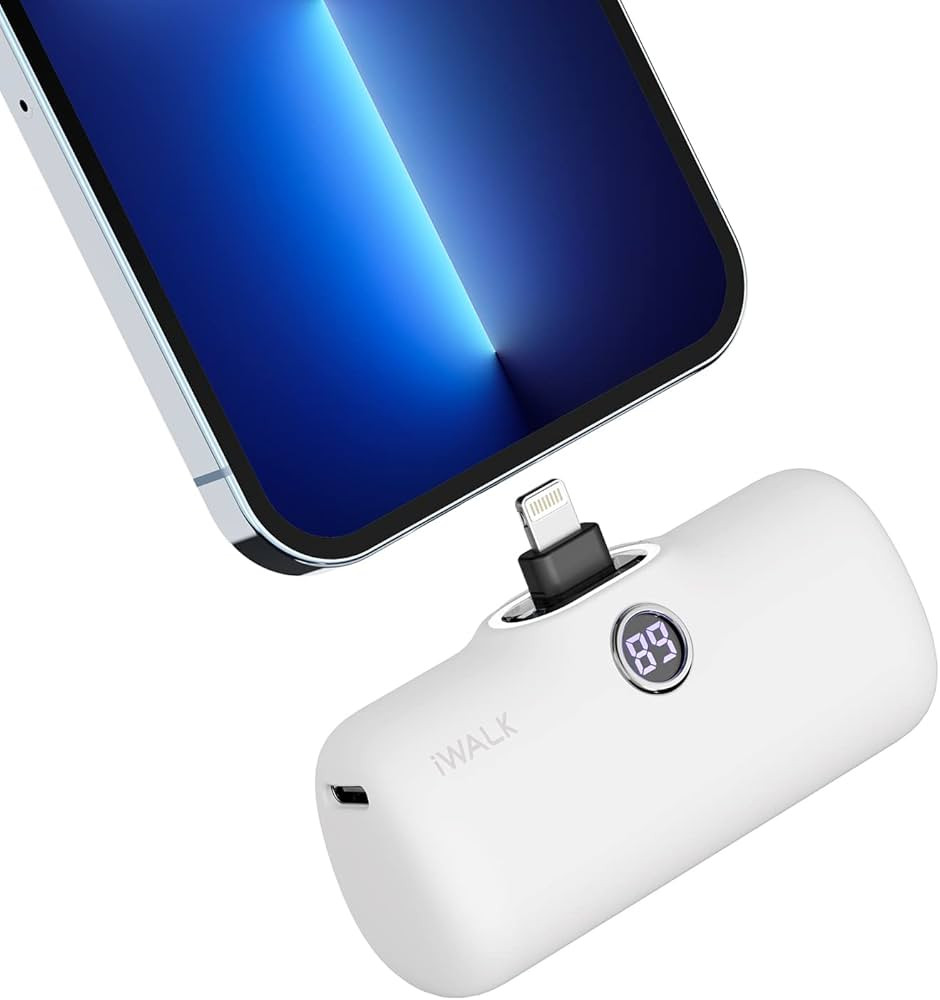 iWALK LinkPod Portable Charger 4800mAh Power Bank Fast Charging and PD Input Small Docking Batter... | Amazon (CA)