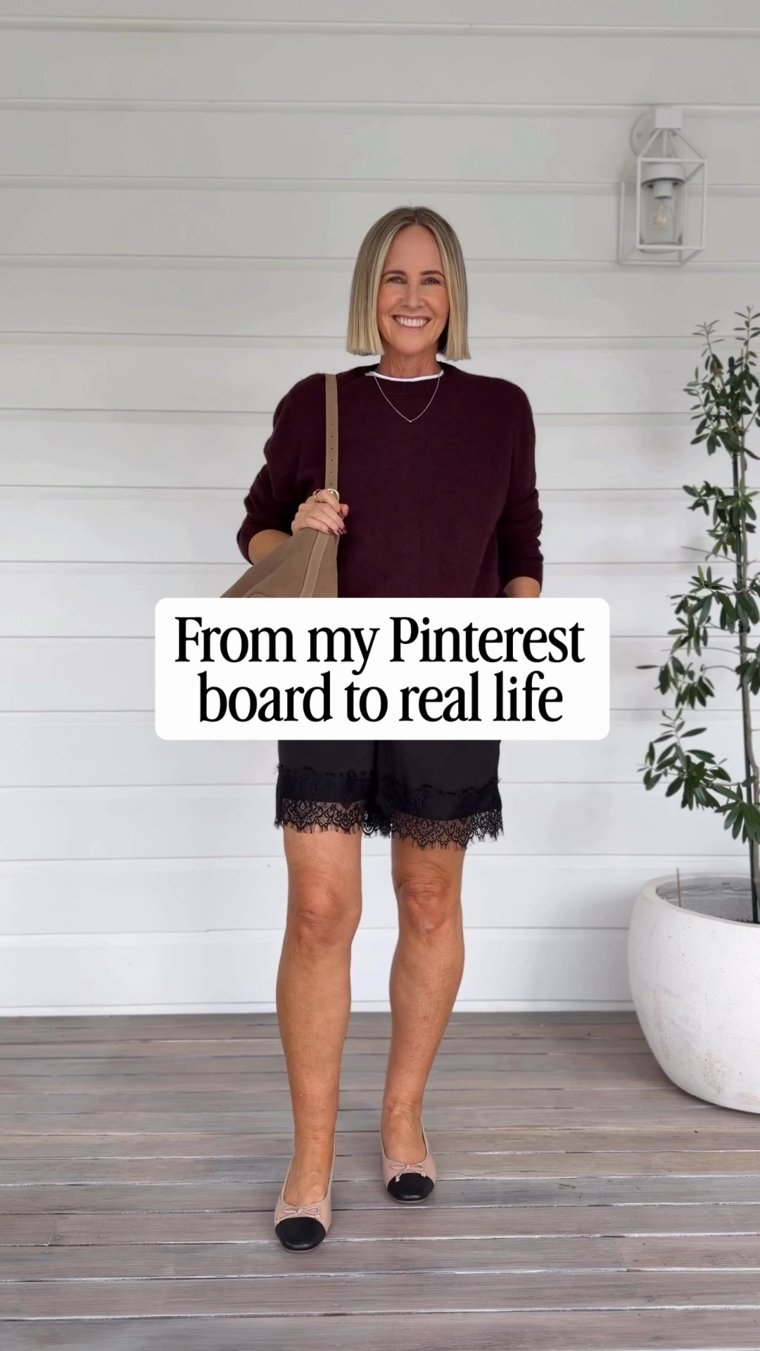 The shorts and striped shirt are from IDA+S (not linked but my code is NIKKI10). I’m wearing size XL/14 for a relaxed fit.

Knit: size L
Tee underneath: size L
Black blazer: M/L
Lace cami: size 12

All shoes: FRANKIE4

#LTKaustralia #LTKover50style #LTKmidsize