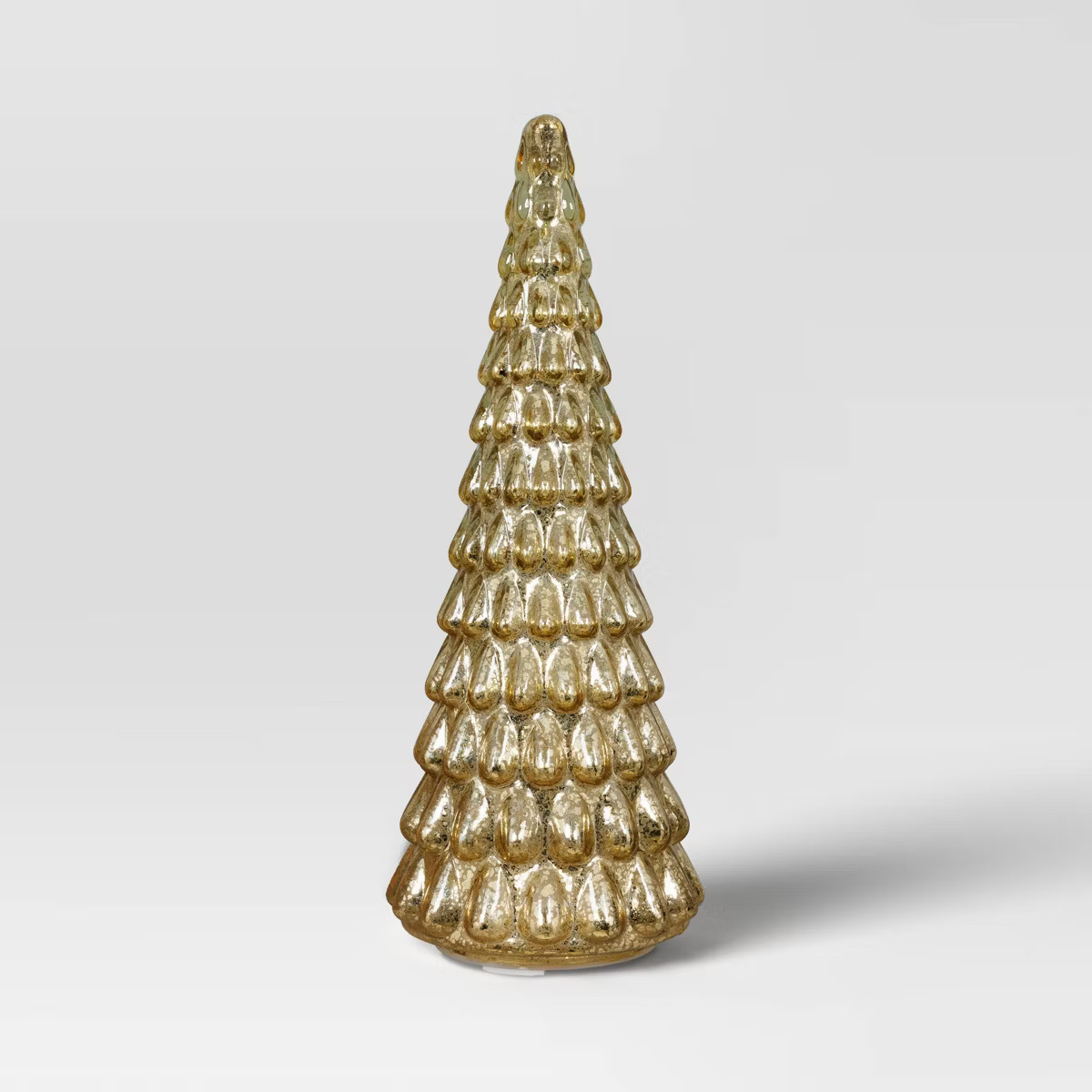 15" Christmas Mercury Glass Tiered Classic Tree Decor - Wondershop™ | Target