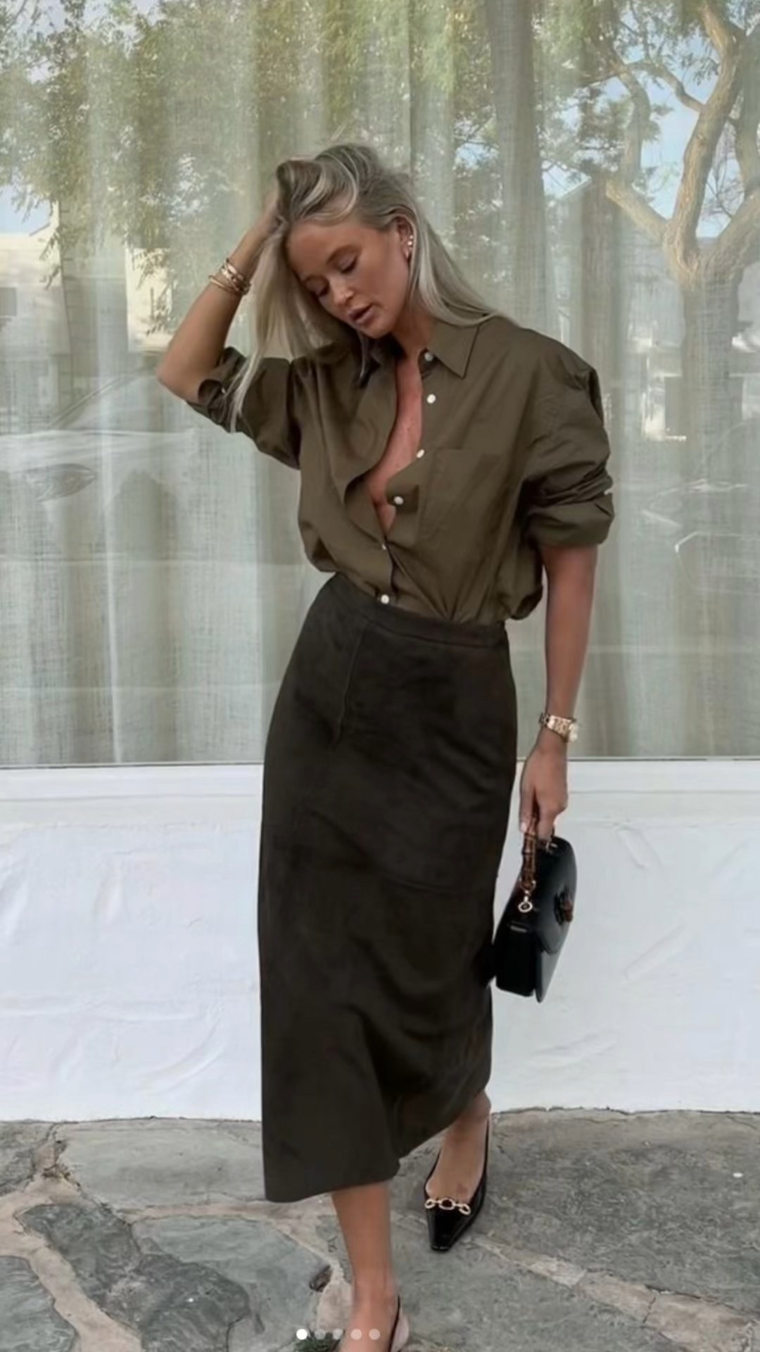 Khaki. Olive. Dirty brown. Call it what you like, you might even call it green !
The thing is khaki is just as versatile as camel. Wear it tone on tone. Layer on layer. Head to toe.  Or just a dollop.
A khaki shirt with khaki shorts , a khaki tee with a cargo skirt.

#LTKspring #LTKaustralia