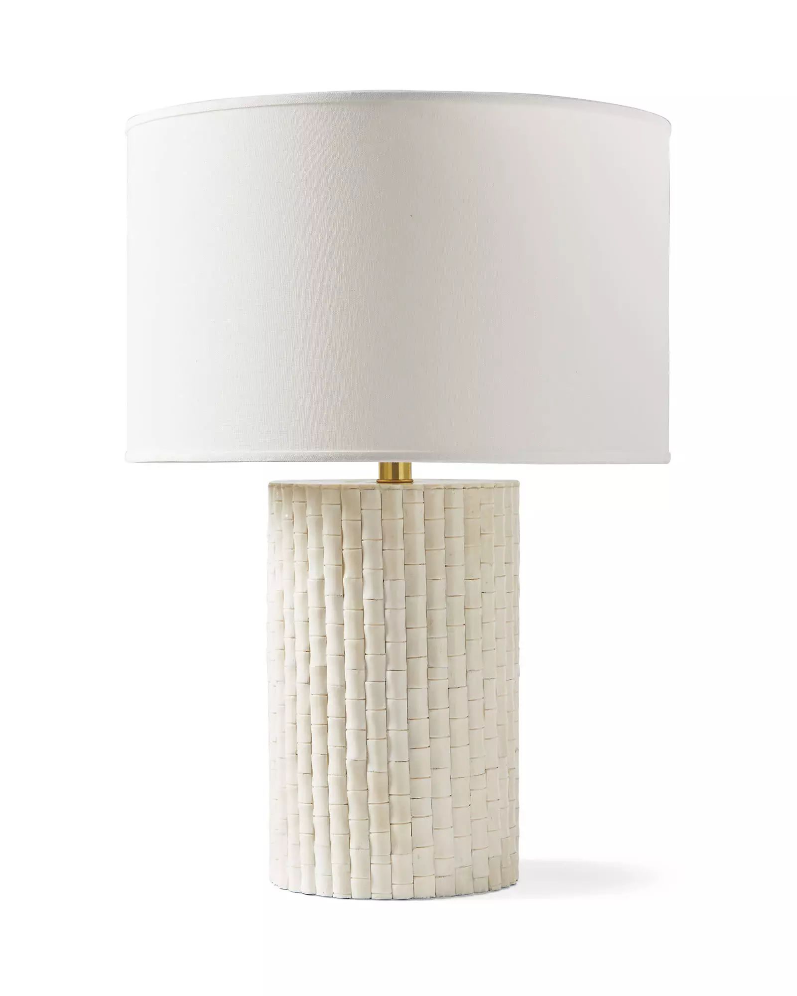 Delphine Bone Inlay Table Lamp | Serena and Lily