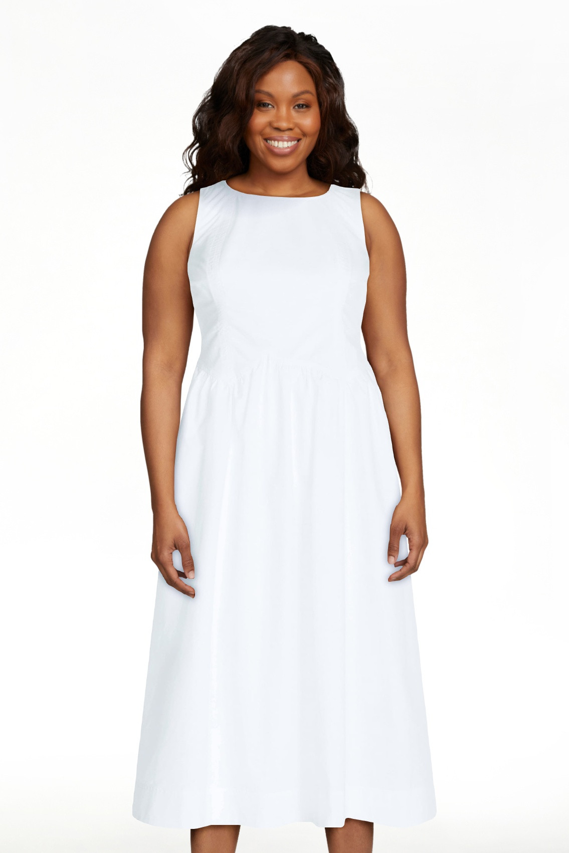 Free Assembly Women’s and Women's Plus Sleeveless Cotton Racer Back Maxi Dress, Sizes XS-4X | Walmart (US)