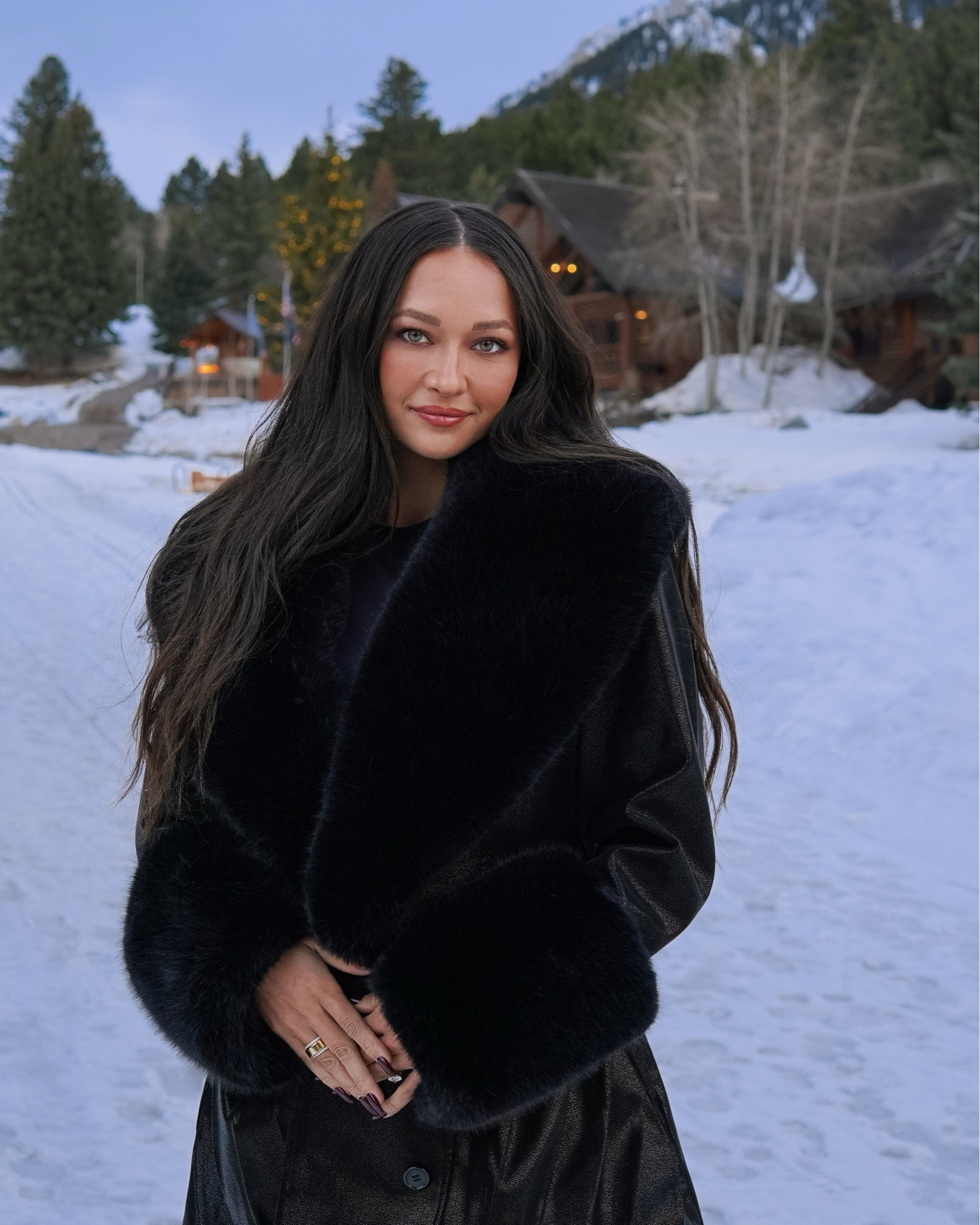 Winter in Montana called for something extra and this fur and leather beauty delivered. I wore it as a coat, but it's designed to double as a dress. The removable faux fur makes it the perfect versatile transitional piece. Obsessed is an understatement.

#LTKWinterStyle #MontanaStyle #FauxFurCoat #VersatileFashion #SnowDayStyle #ColdWeatherOutfit #TransitionalWardrobe #LeatherAndFur

#LTKSeasonal #LTKStyleTip #LTKTravel