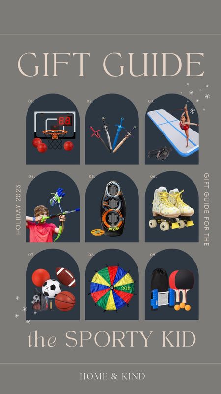Gift ideas for the sporty kid! All sports and activities that they’ll love.

#LTKGiftGuide #LTKHoliday #LTKkids