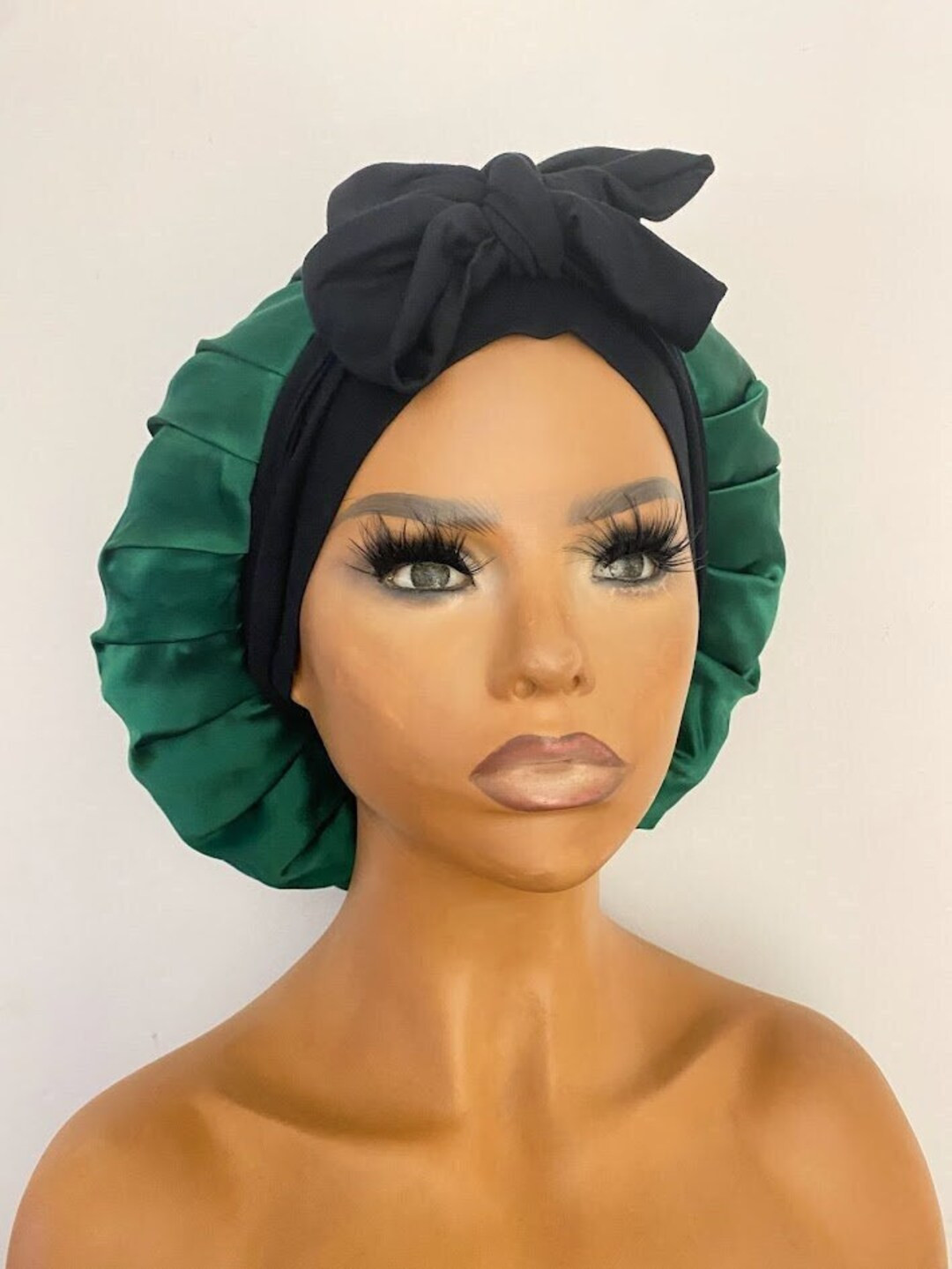 100 % Mulberry Silk Hair Bonnet Pure Organic Silk Caps 22MM With Long Bamboo Tie. Best Silk Bonne... | Etsy (US)