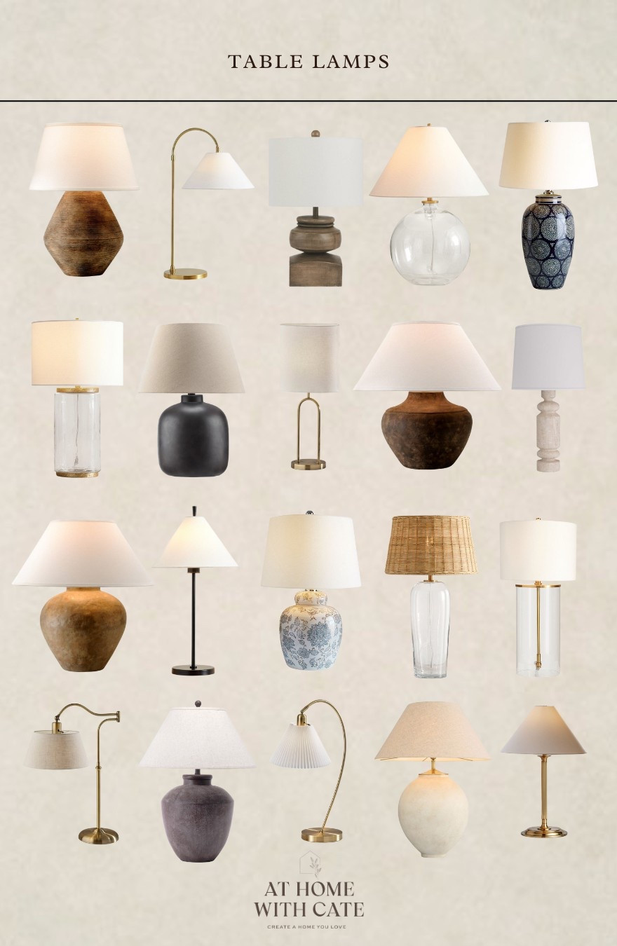 Table lamps 

#LTKhome 

#LTKcanada