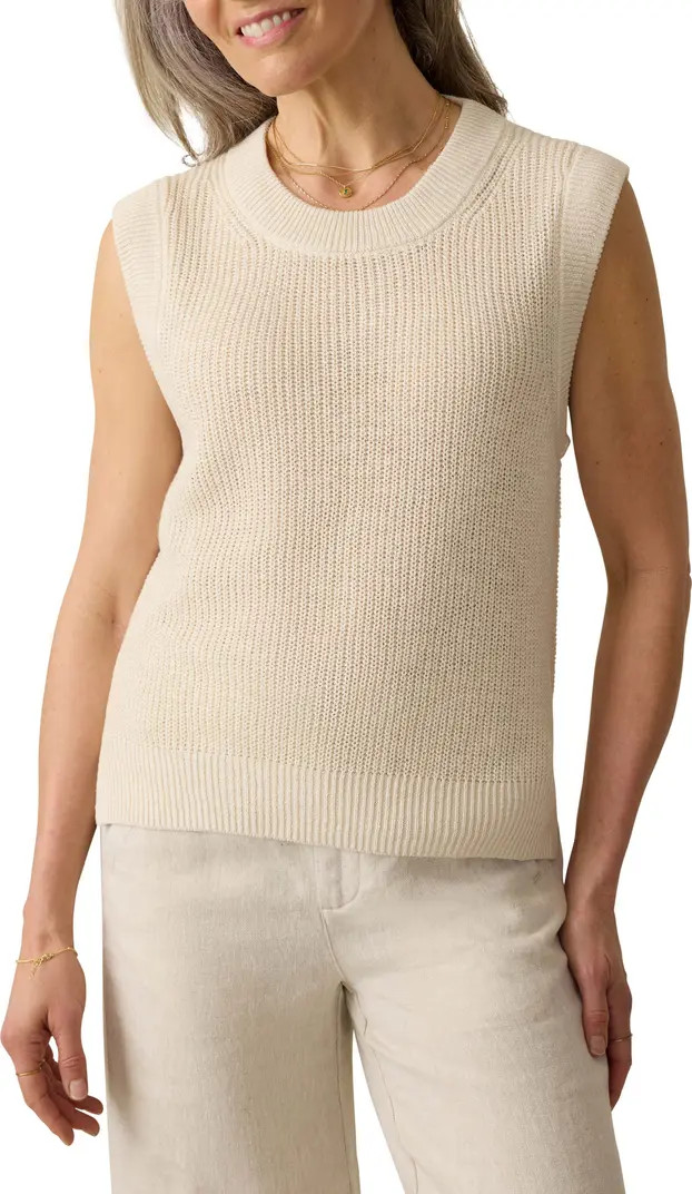 Miramar Linen & Organic Cotton Sweater Tank | Nordstrom