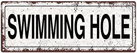 Homebody Accents TM Swimming Hole Metal Sign, Southern, Country, Pool | Amazon (US)