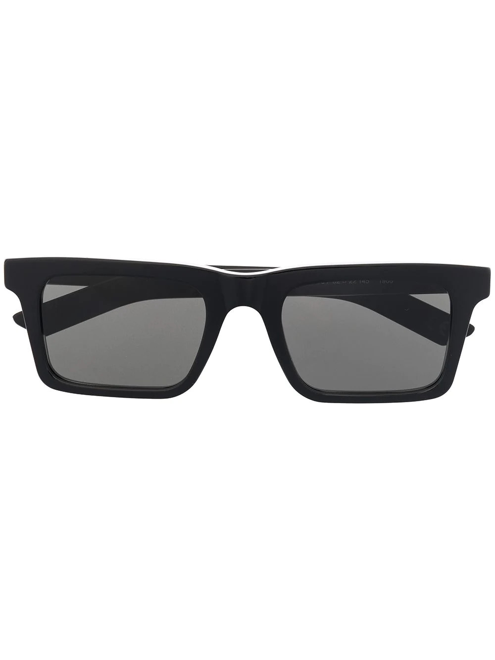 Retrosuperfuture 1968 rectangle sunglasses - Black | Farfetch Global