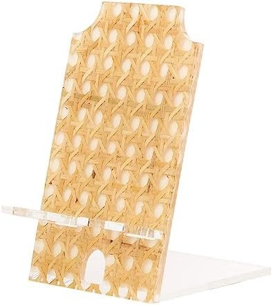 Lilly Pulitzer Decorative Acrylic Phone Stand, Phone Holder for Desk Cute, Clear Acrylic Stand fo... | Amazon (US)