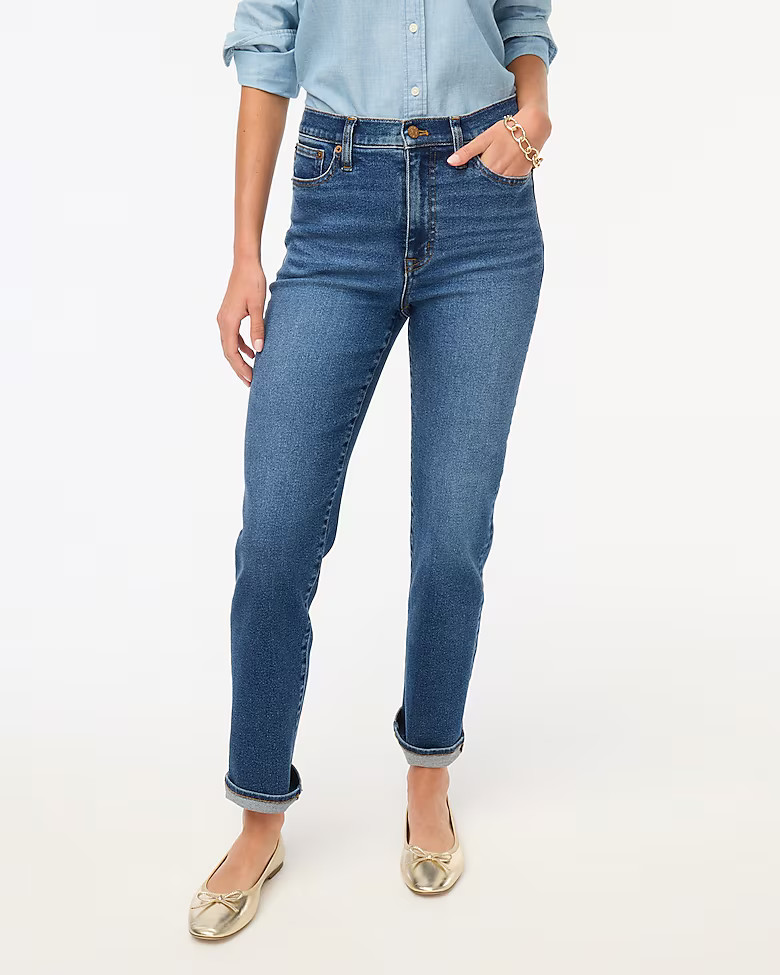 Stovepipe straight jean in signature stretch+ | J.Crew Factory