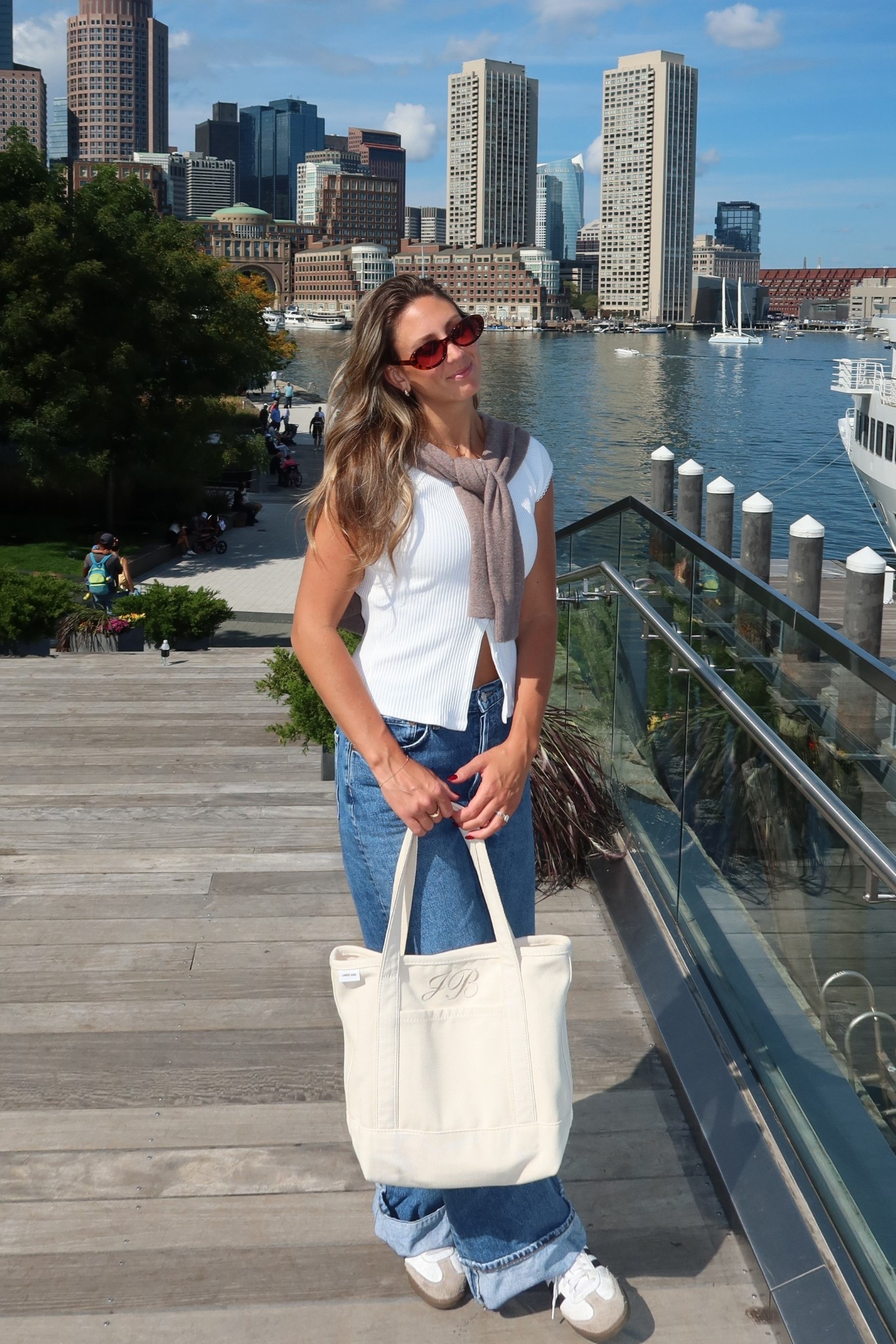 coastal outfit for Boston  

#agolde #llbean #traveloutfit

#LTKTravel #LTKWorkwear #LTKdayinmylife