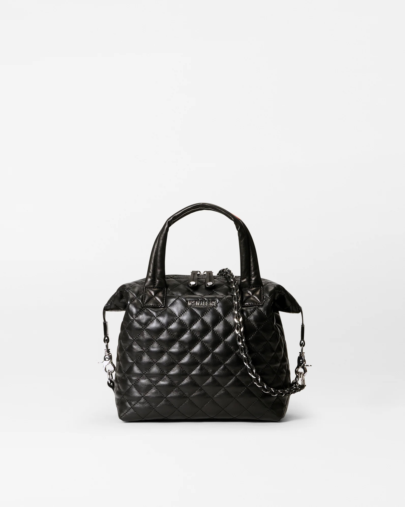 Black Leather Limited Edition Small Sutton Deluxe | MZ Wallace