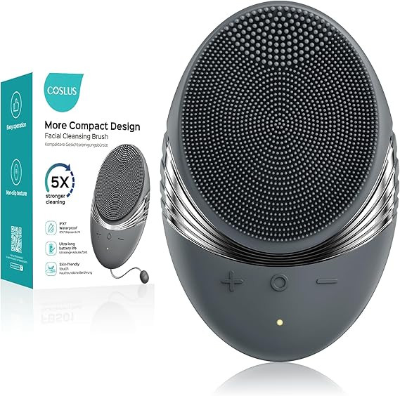 COSLUS FBS01 Facial Cleansing Brush Face Scrubber: Portable Silicone Waterproof Rechargeable Face... | Amazon (US)