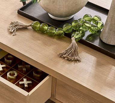 Green Glass Beaded Rope | Pottery Barn (US)