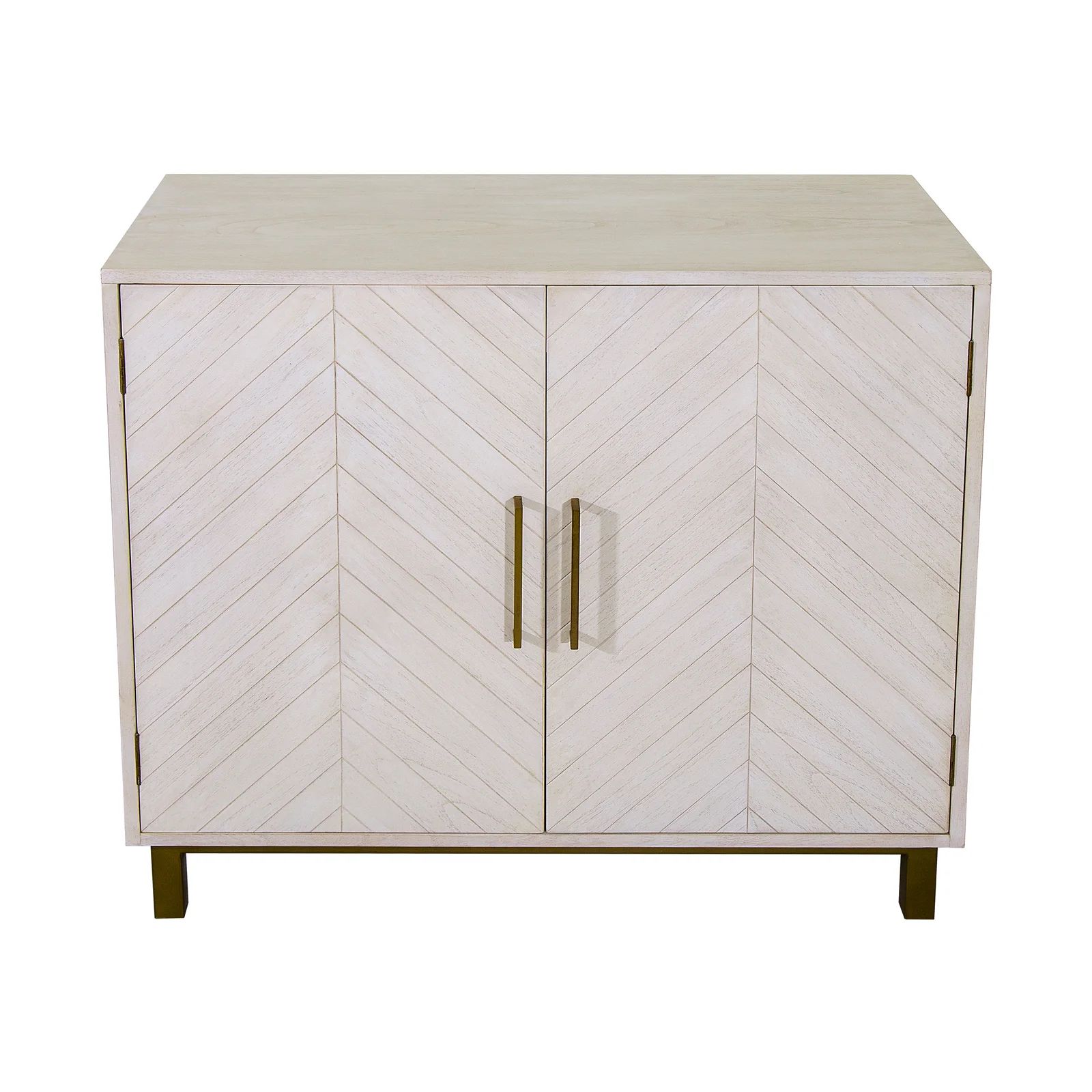 Brenden 38'' Tall Brass 2 - Door Accent Cabinet | Wayfair Professional