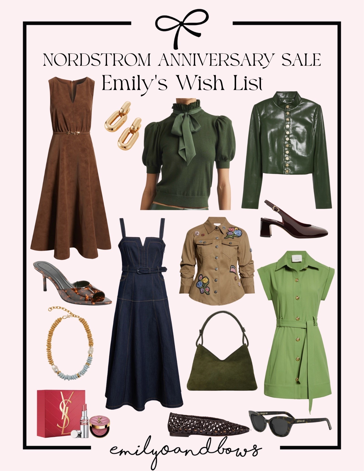 Sharing my Nordstrom Anniversary sale wishlist!