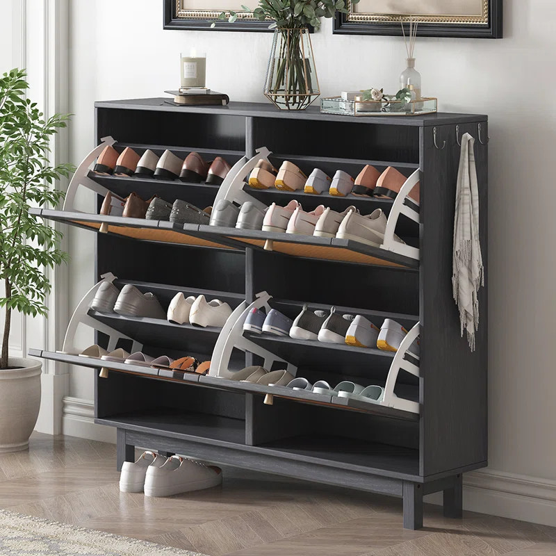 24 Pair Shoe Storage Cabinet | Wayfair North America