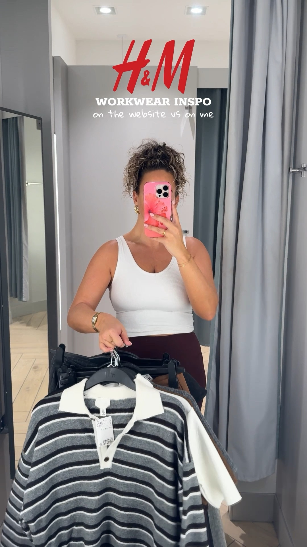 H&M online vs on me - workwear inspo 💼

I’m a uk size 10, 5ft4 and I’m wearing the following sizes;
Black top - size medium 
Black trousers - size small
Grey stripe knit - size small
Grey trousers - size 10 
Burgundy knit - size small 
Burgundy trousers - size 10 
Grey peplum knit - size medium
Grey pinstripe trousers - size small
Grey dress - size small
White peplum top - size medium
Camel peplum knit - size medium 
Camel trousers - size small 
Grey knitted jumper - size medium (oversized fit)

Workwear outfit UK, office wear, teacher outfit, tailored trousers, knitwear, charcoal grey, pinstripe, burgundy, black 

#LTKautumn #LTKuk #LTKworkwear