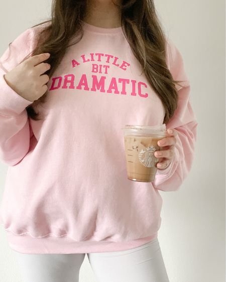 Mean Girls pink sweatshirt to have something to wear on Wednesdays 

#LTKGiftGuide #LTKstyletip #LTKfindsunder50