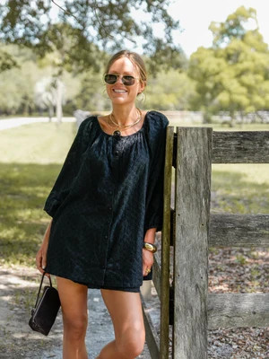 The Hattie Set - Black Daisy | Darling Loungewear