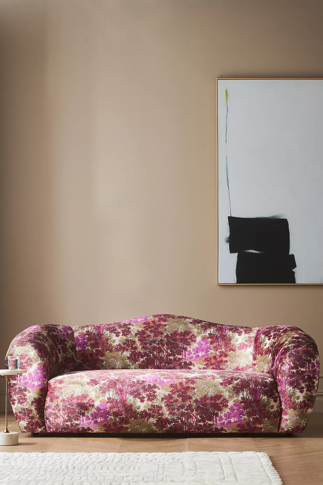 Vienne Velvet Bruna Sofa | Anthropologie (US)