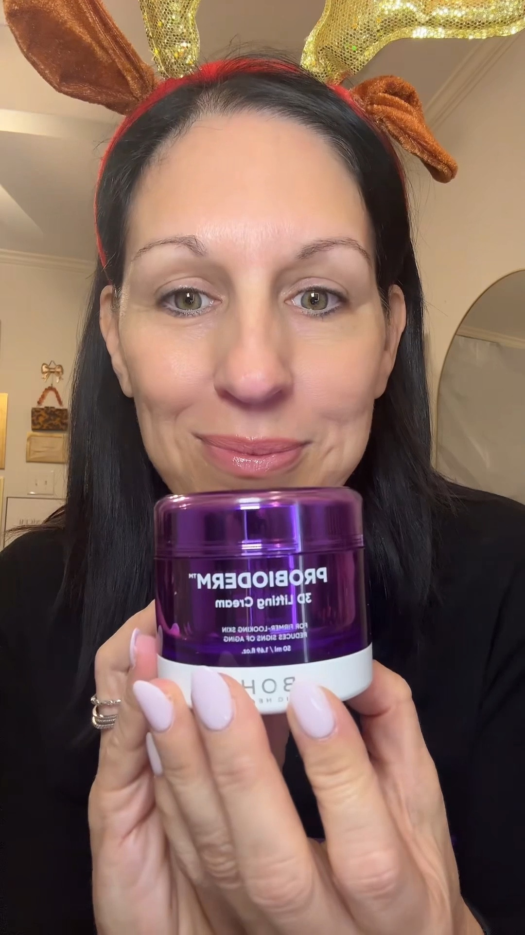 No needles Botox cream. As I apply it I can literally feel it tightening! 

#LTKmomlife #LTKOver40