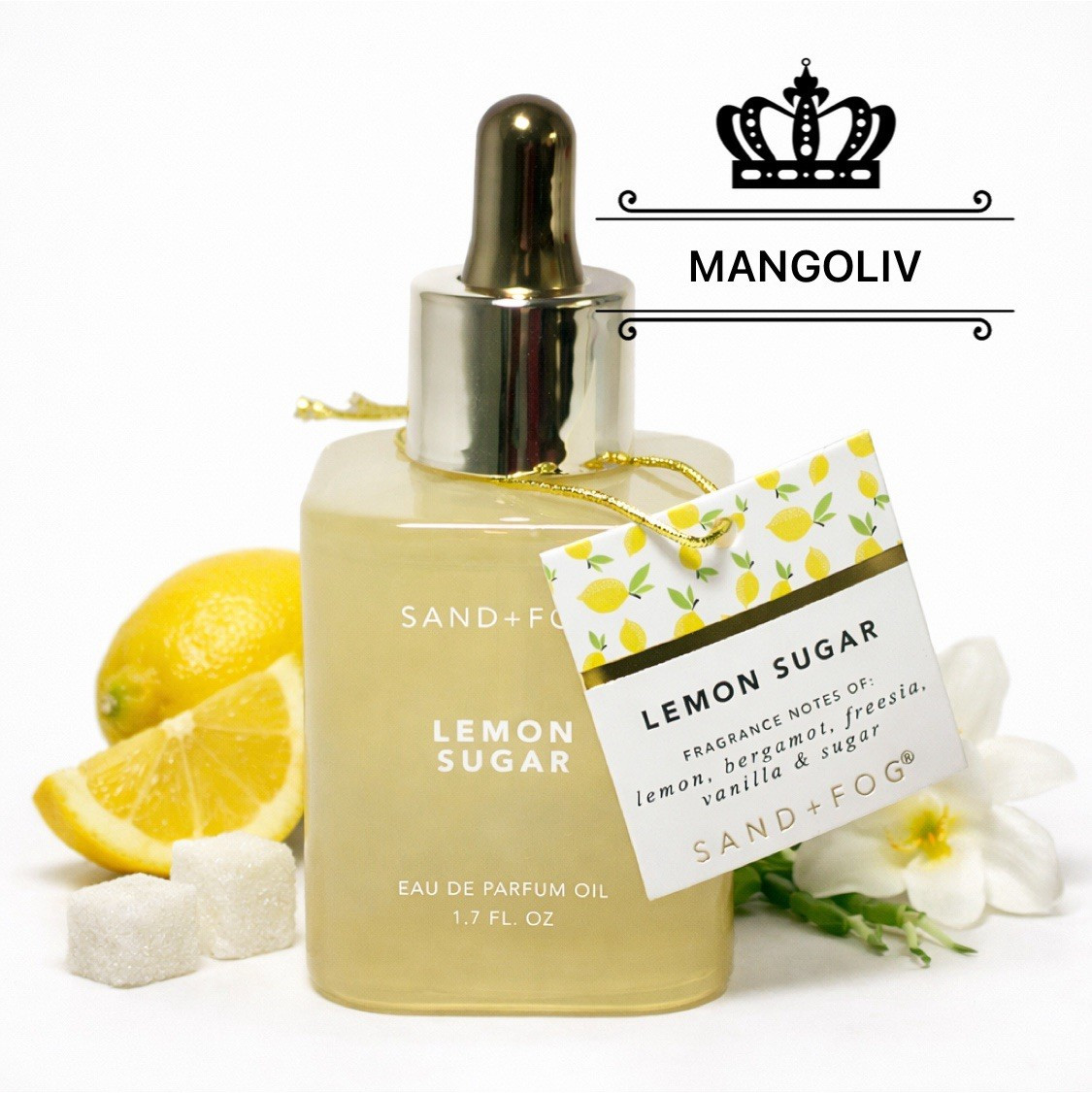 LEMON SUGAR ~Sand + Fog Eau De Parfum Oil 1.7 fl oz Lemon Bergamot Freesia Sugar | eBay US