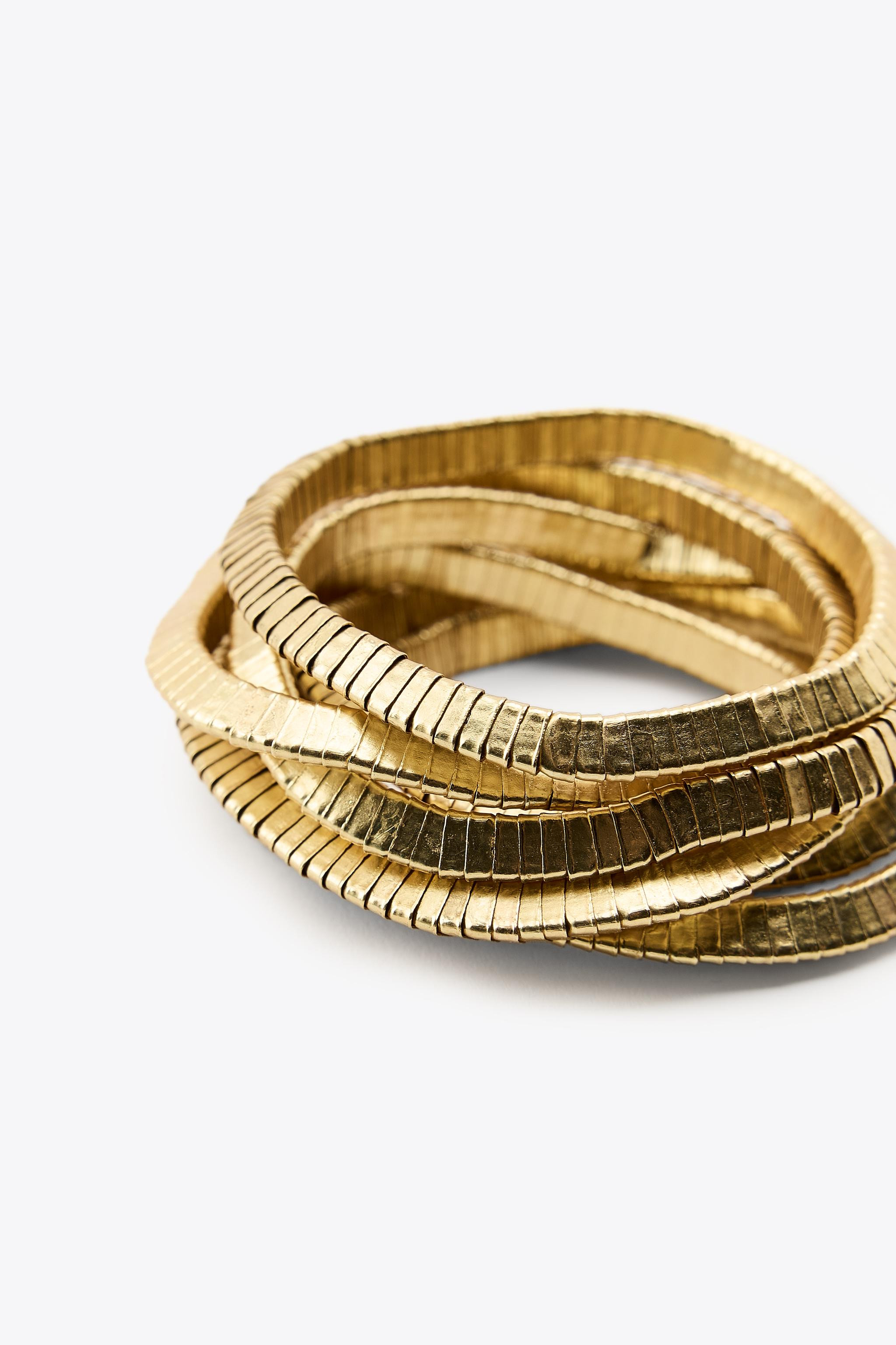 PACK OF ELASTIC METAL BRACELETS | Zara US