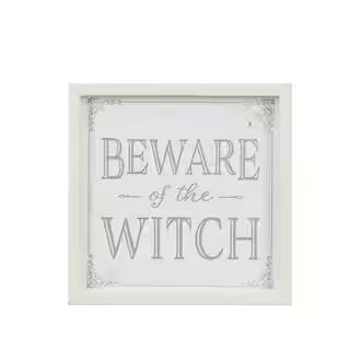 7" Beware of the Witch Tabletop Sign by Ashland® | Michaels | Michaels Stores