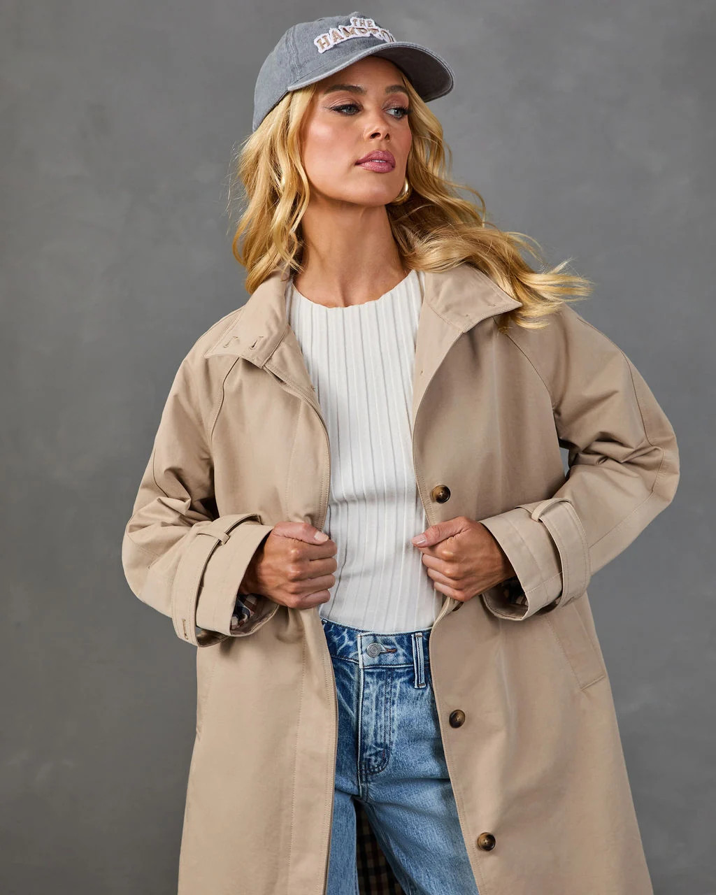 Daily Icon Waist Tie Trench Coat | VICI