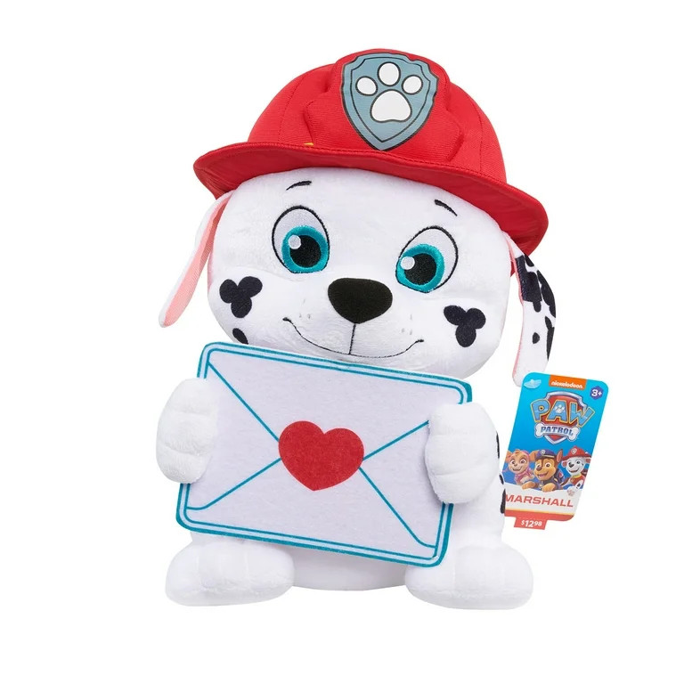 Just Play Paw Patrol Valentine’s Large Plush - Marshall, Preschool Ages 3 up | Walmart (US)