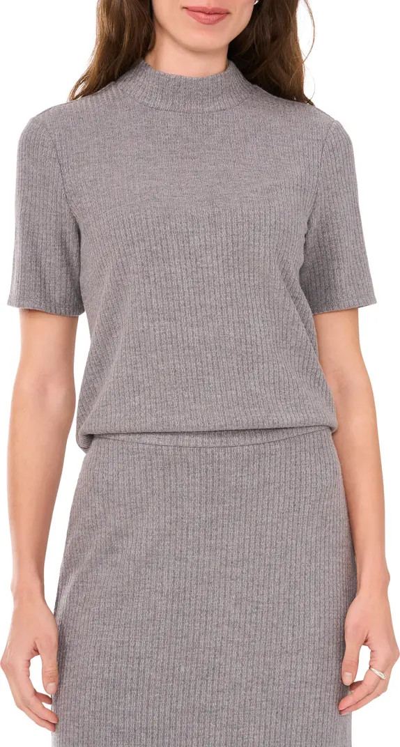 Rib Mock Neck Top | Nordstrom