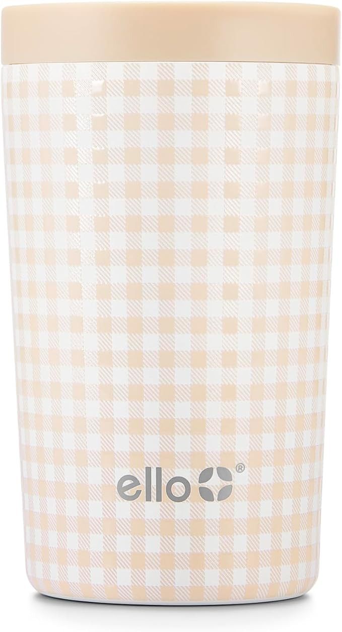 Ello Jones 11oz Insulated Stainless Steel Travel Mug with Leak-Proof Slider Lid, Single Serve Sma... | Amazon (US)