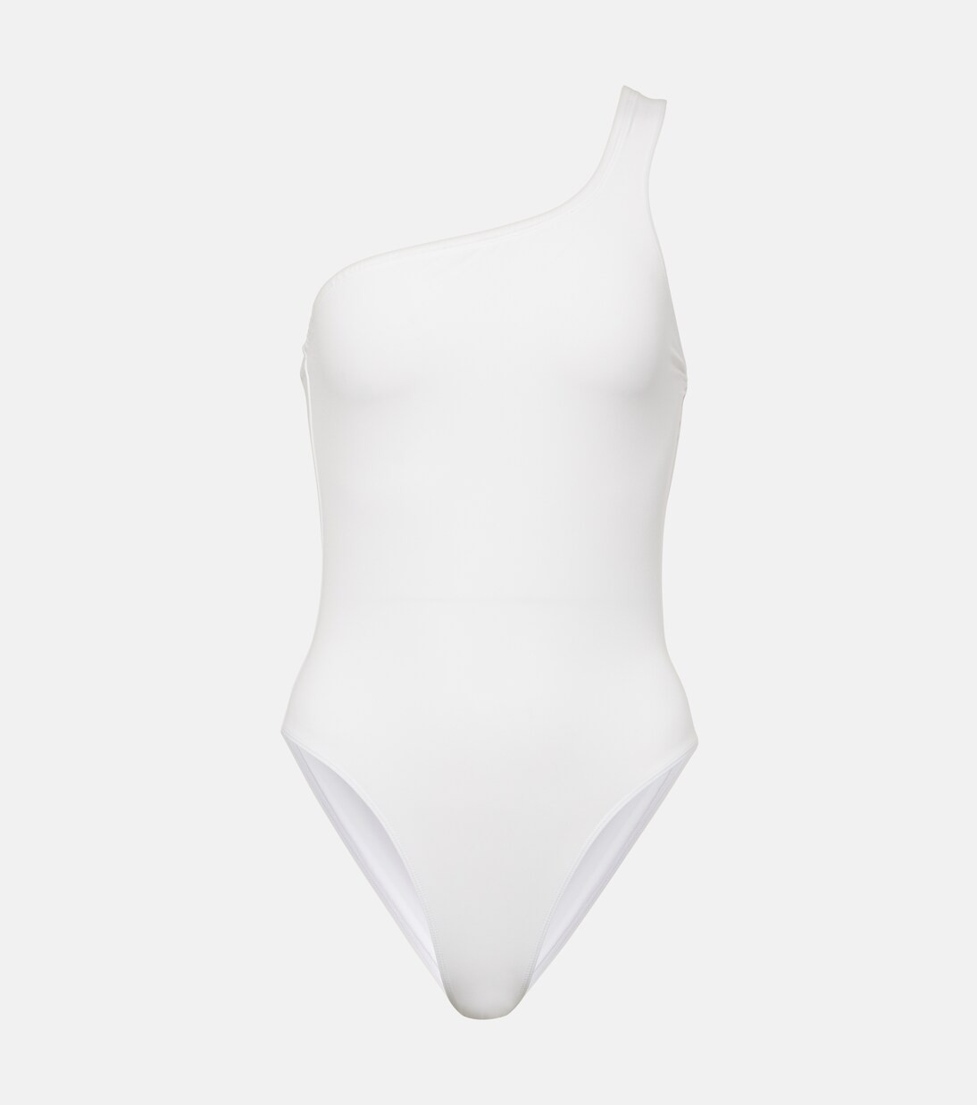 Sage cutout one-shoulder swimsuit | Mytheresa (UK)