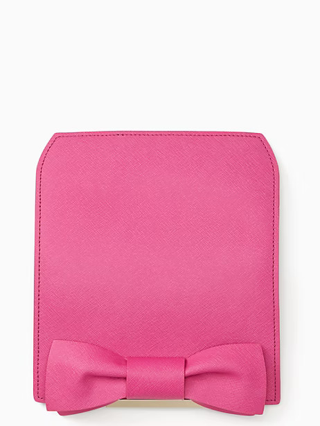Kate Spade Make It Mine Bow Flap, Vivid Snapdragon | Kate Spade (US)