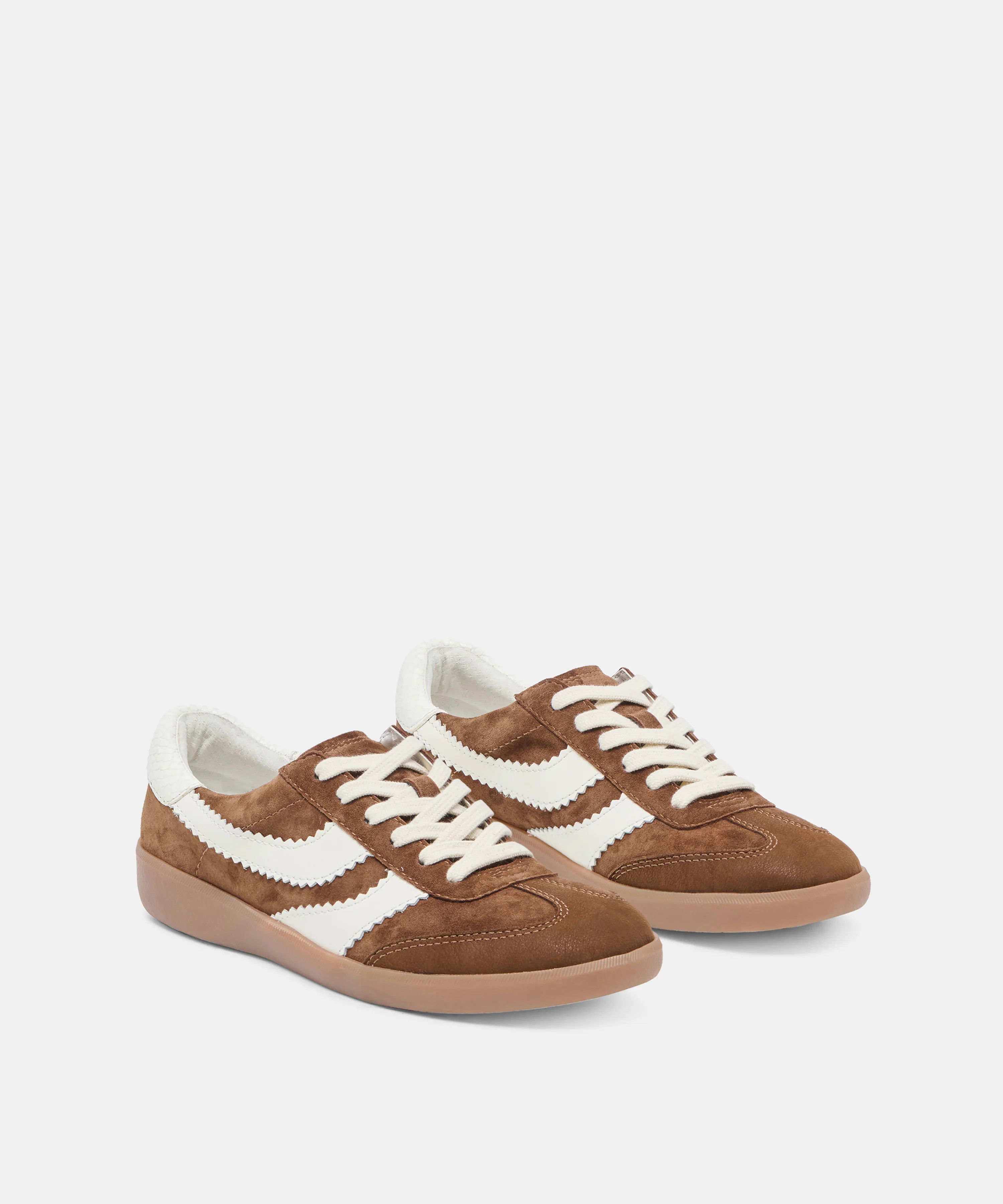 MERIT Cocoa Suede Sneakers | Dolce Vita | DolceVita.com