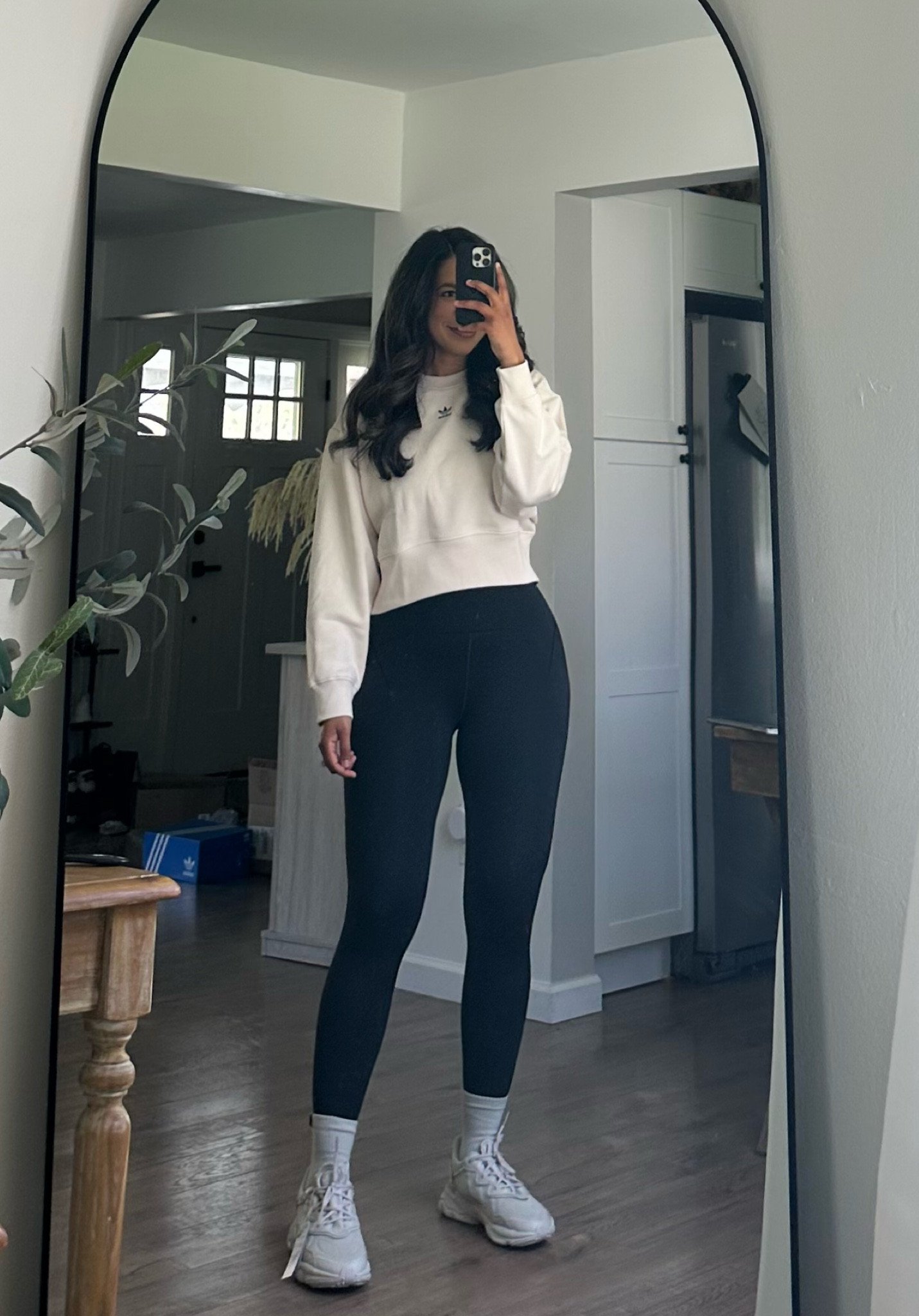 Love this adidas look @adidas #createdwithadidas #adidaspartner 

Medium leggings 
Small top 
Shoes tts 

#LTKfindsunder100 #LTKfitness #LTKstyletip