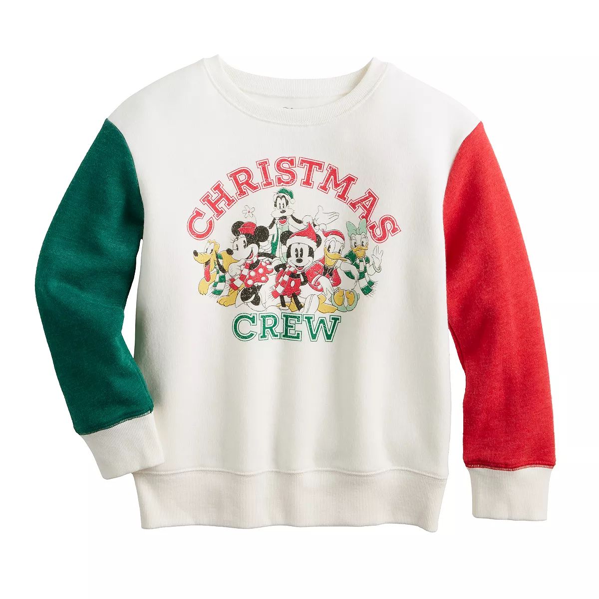 Disney's Mickey Mouse Boys 4-12 Christmas Graphic Fleece Sweatshirt by Jumping Beans® | Kohl's