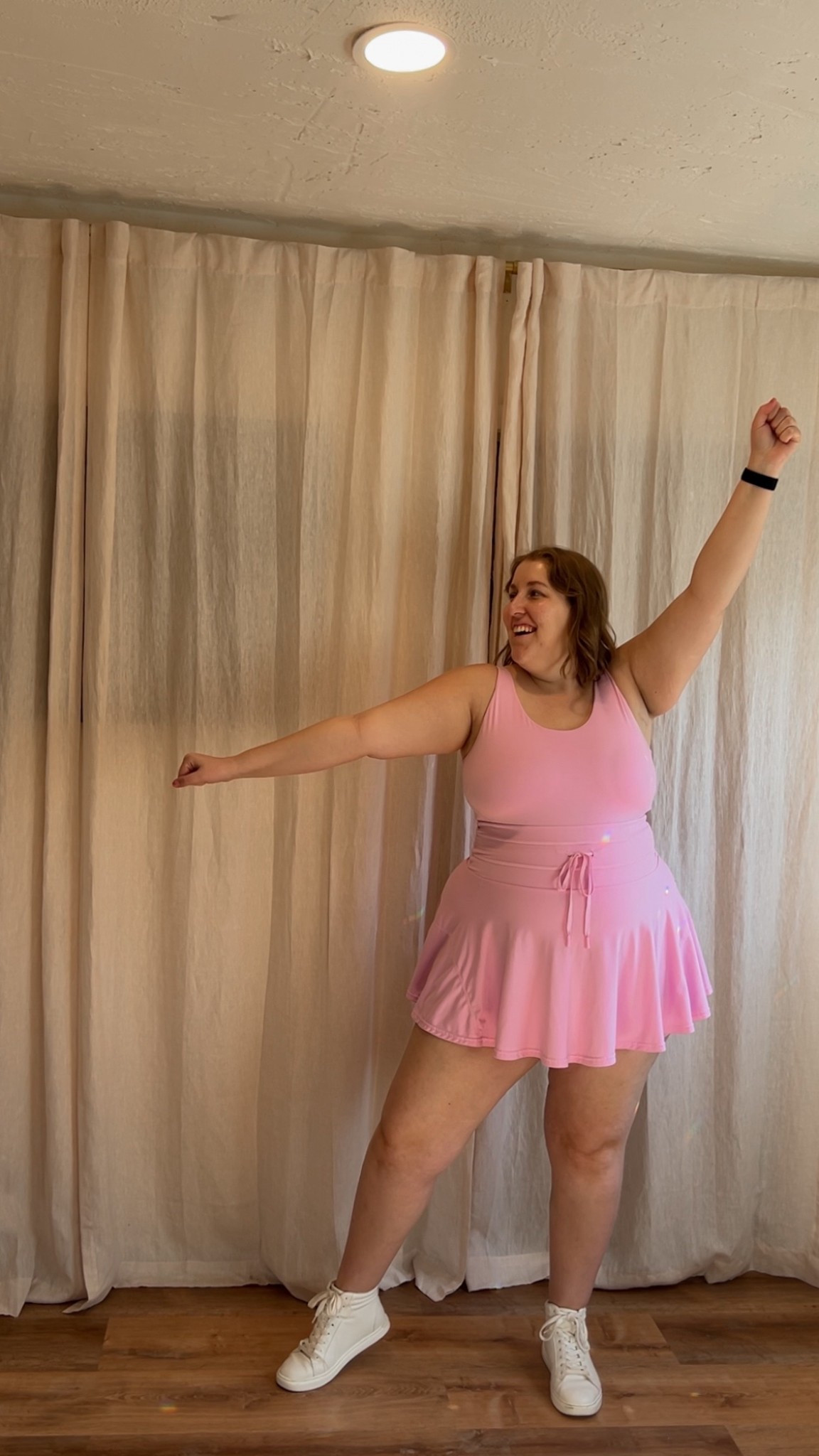 This morning’s dance workout for💗 wearing 1X 

#LTKActive #LTKMidsize #LTKPlusSize