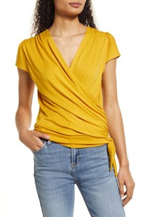 Click for more info about Faux Wrap Top