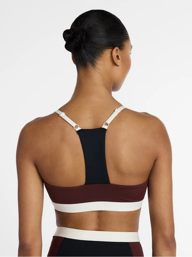 Ozark Trail Women's and Women's Plus Size Zip Front Swim Top, Sizes XS-1X | Walmart (US)