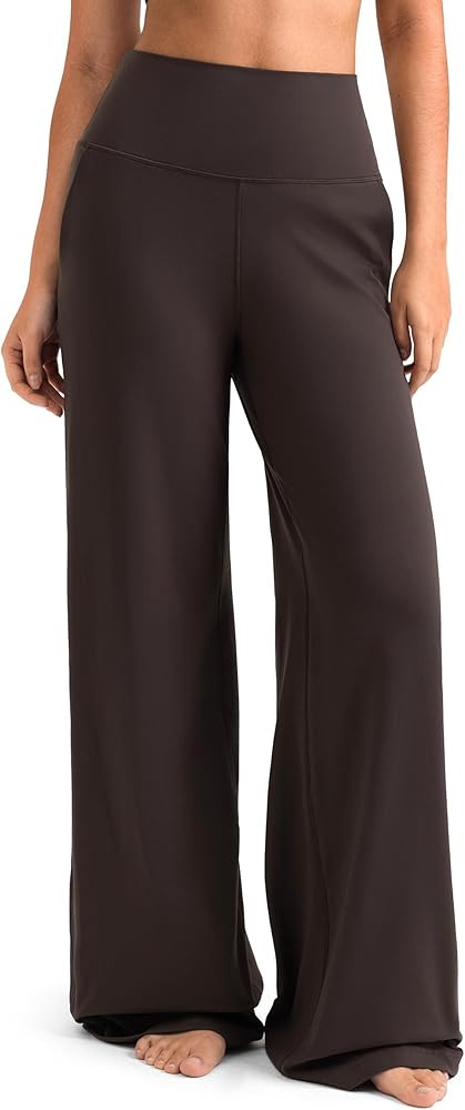 Colorfulkoala Dreamlux Women's High-Waisted Wide Leg Yoga Pants - Ultra Soft Casual Lounging Legg... | Amazon (US)
