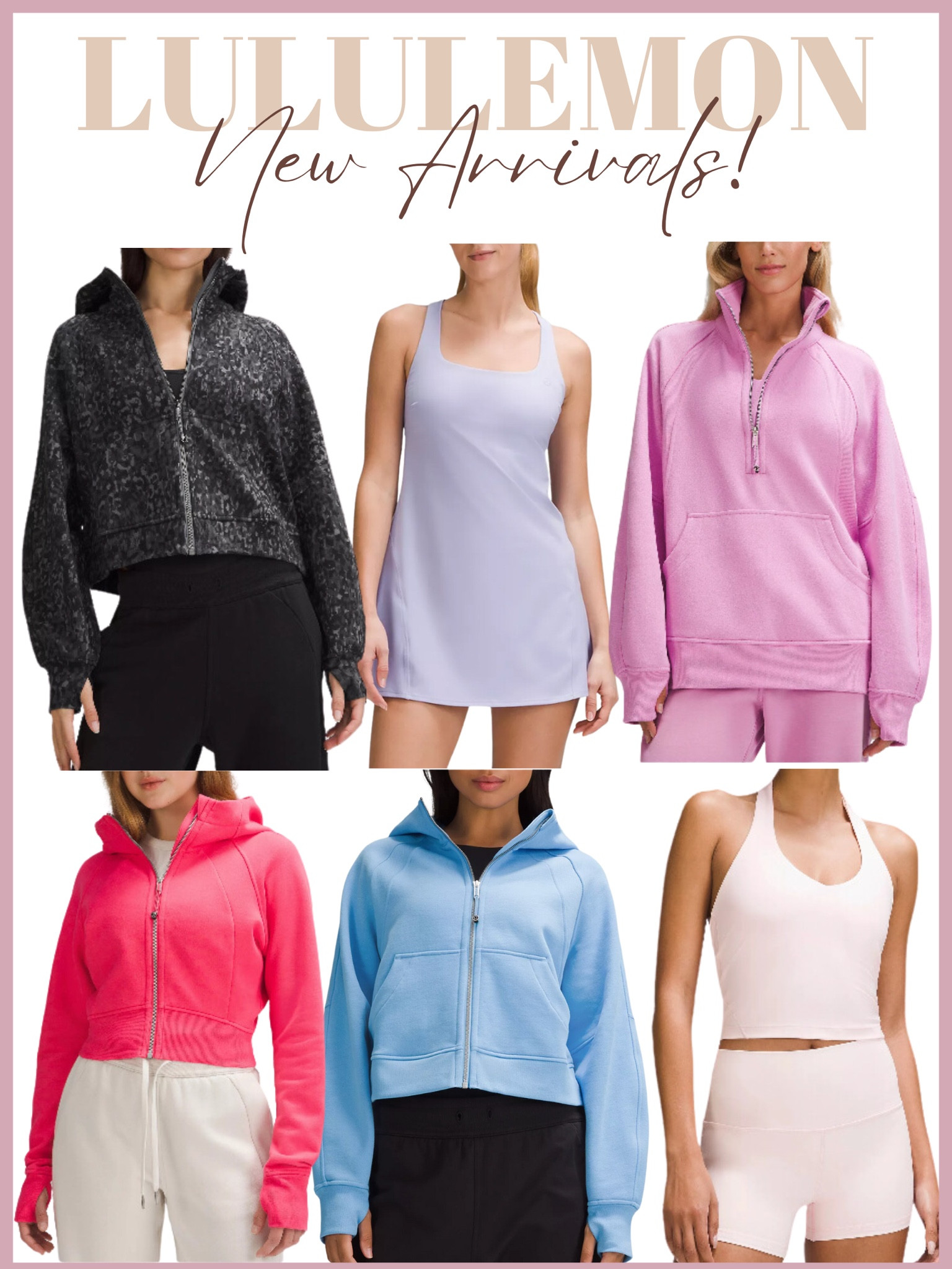 Lululemon new arrivals 

#LTKfindsunder100 #LTKstyletip #LTKfitness