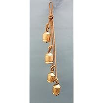 Decorative 4 Harmony Bells Garden Rustic Relaxing Tranquil Wind Chimes 72 cm | Amazon (US)