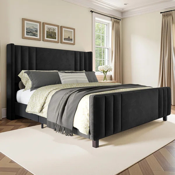 Aurieona Upholstered Platform Bed | Wayfair North America