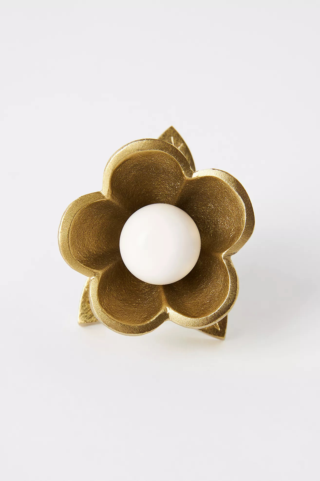 Nena Flower Knobs, Set of 2 | Anthropologie (US)