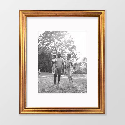 Wood Antique Wall Frame Brass - Threshold™ | Target